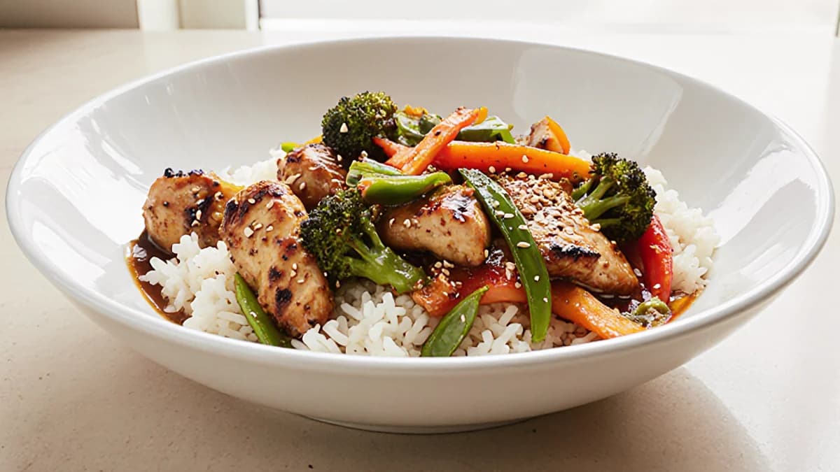 Quick Chicken Vegetable Stir-Fry
