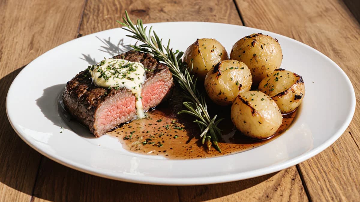 Garlic Butter Skillet Steak