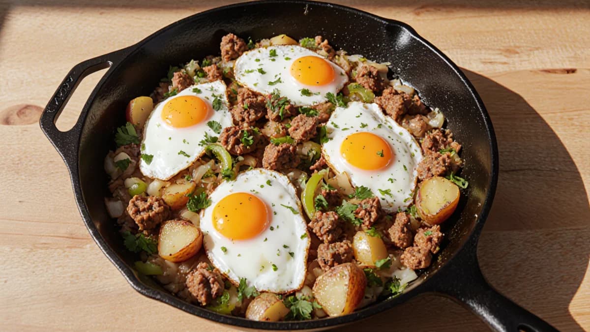 Sausage and Egg Breakfast Skillet