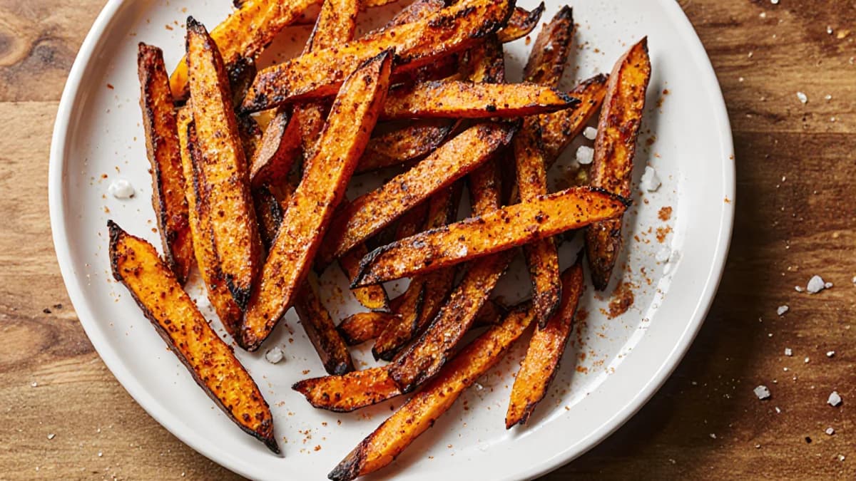 Crispy Baked Sweet Potato Fries