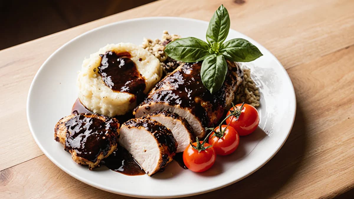 Balsamic Glazed Chicken Breasts
