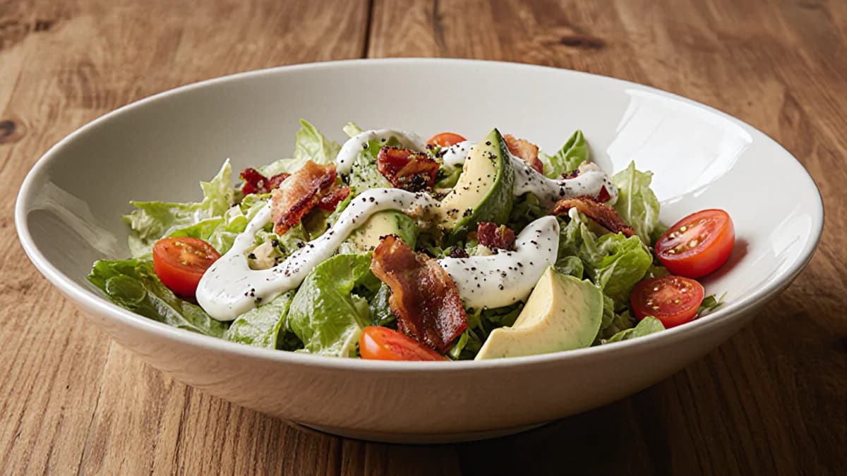 BLT Salad with Avocado