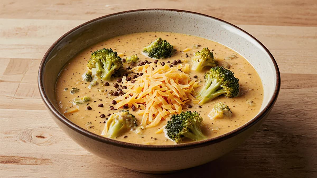 Broccoli Cheddar Soup