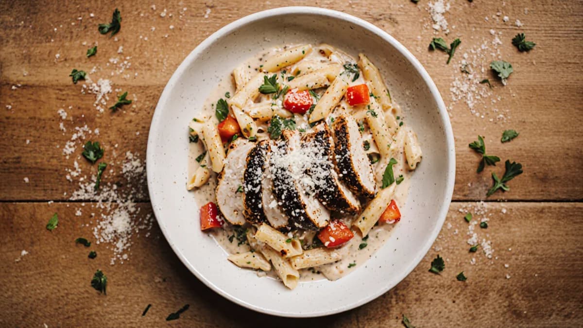 Creamy Cajun Chicken Pasta