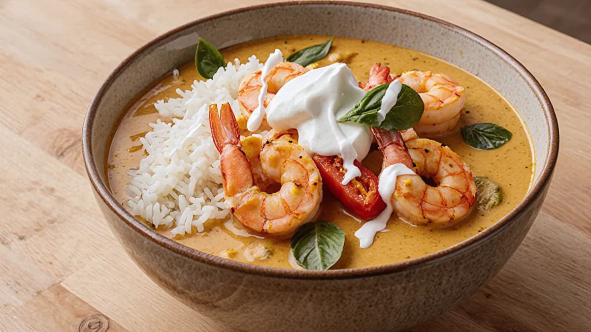 Coconut Curry Shrimp