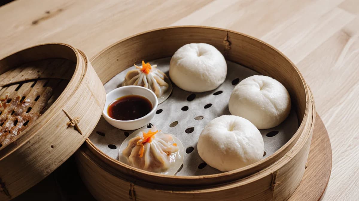 Homemade Dim Sum Platter