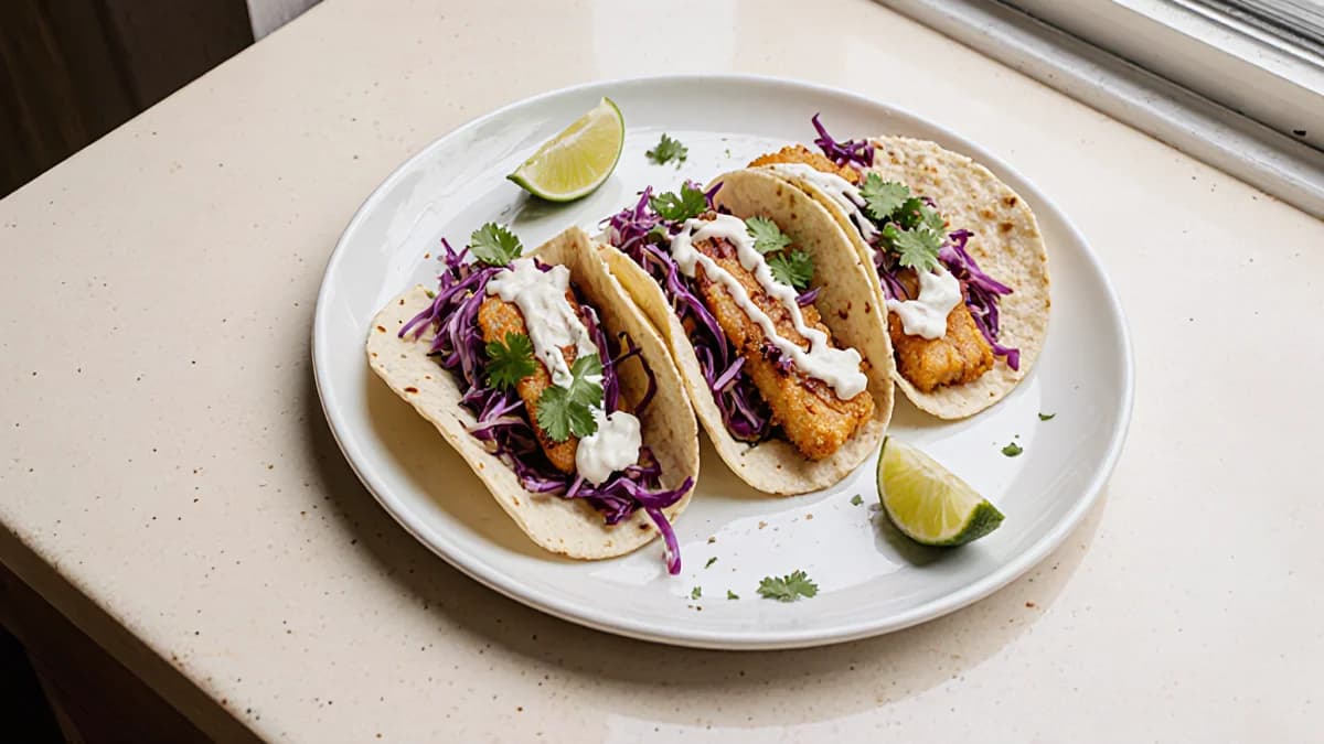 Baja-Style Fish Tacos
