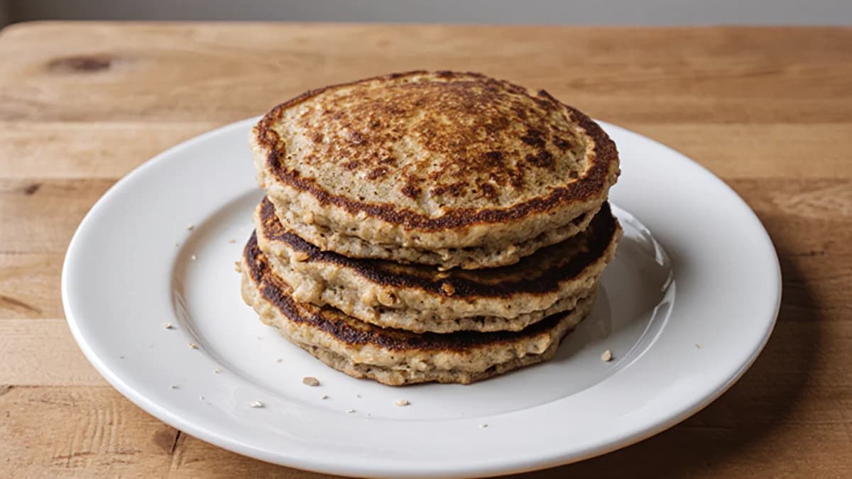 Fluffy Banana Pancakes