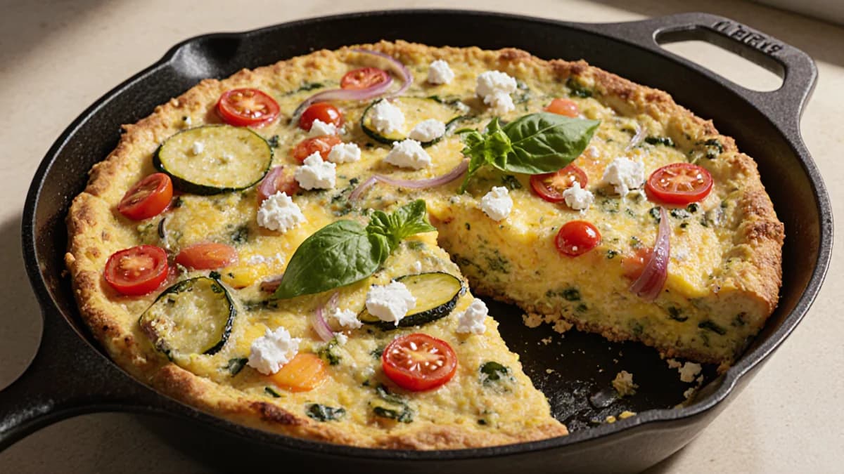 Garden Vegetable Frittata