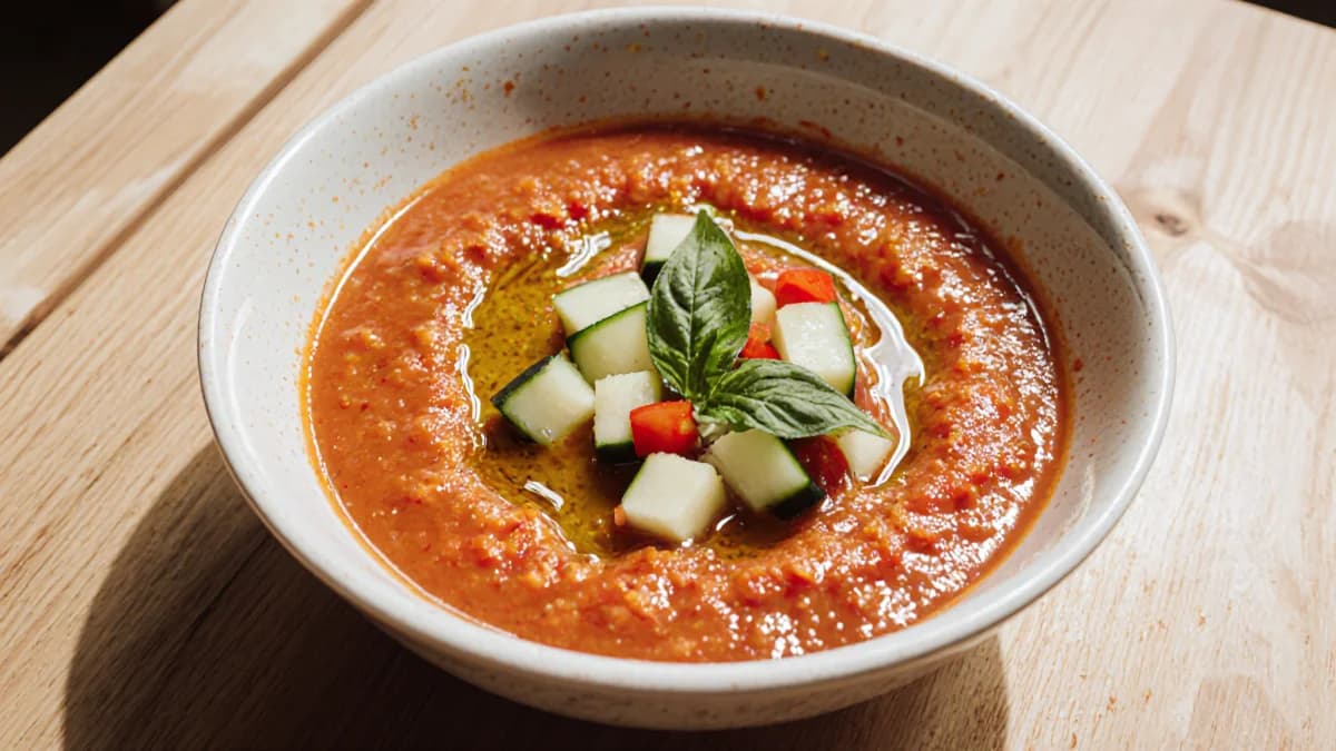Classic Spanish Gazpacho