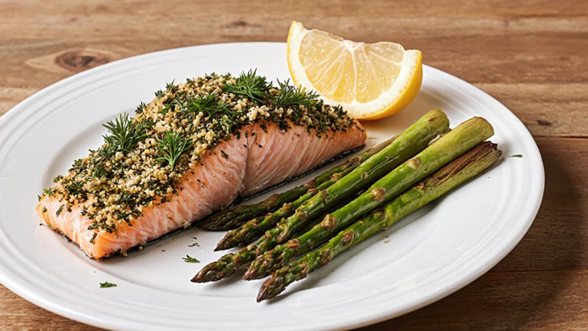 Herb Crusted Salmon
