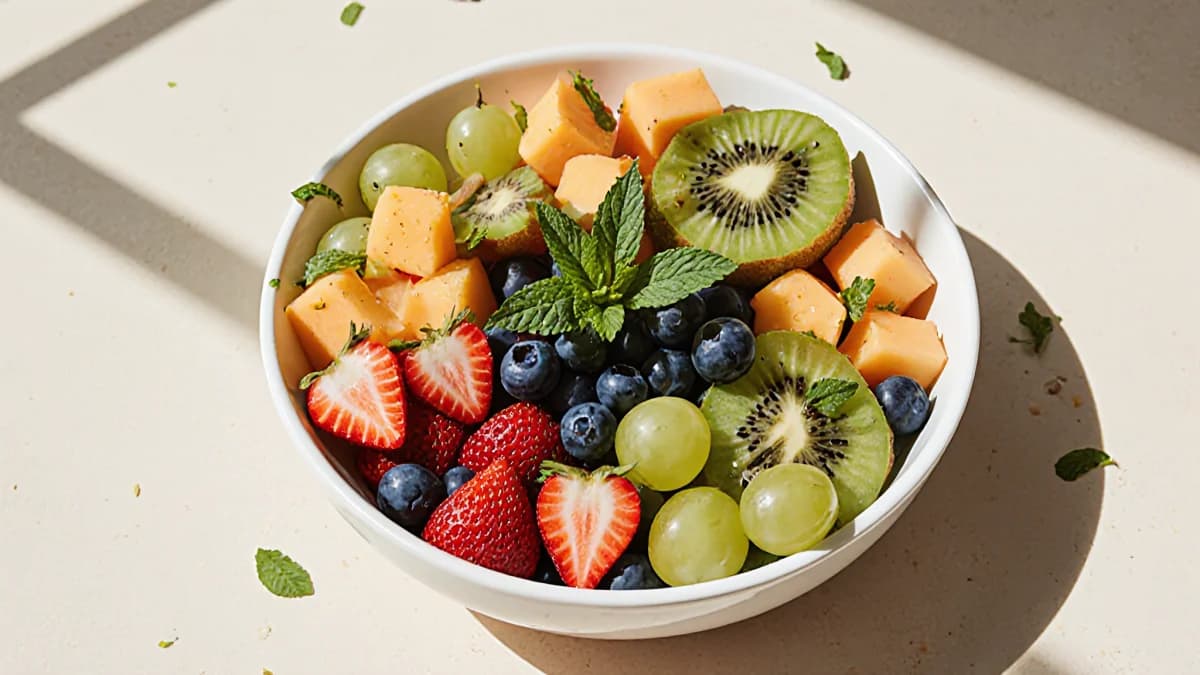 Honey Lime Fruit Salad