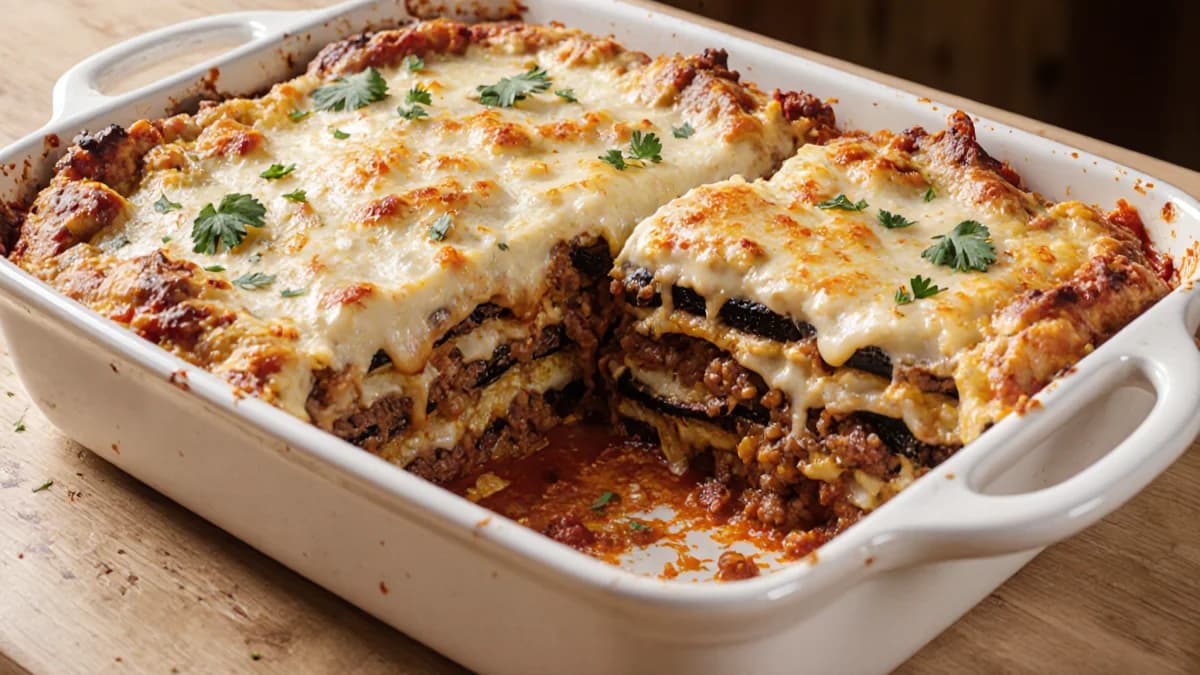 Greek Lamb Moussaka