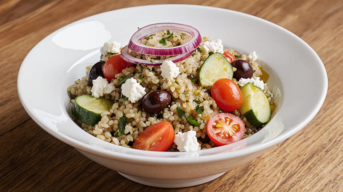 Mediterranean Quinoa Bowl