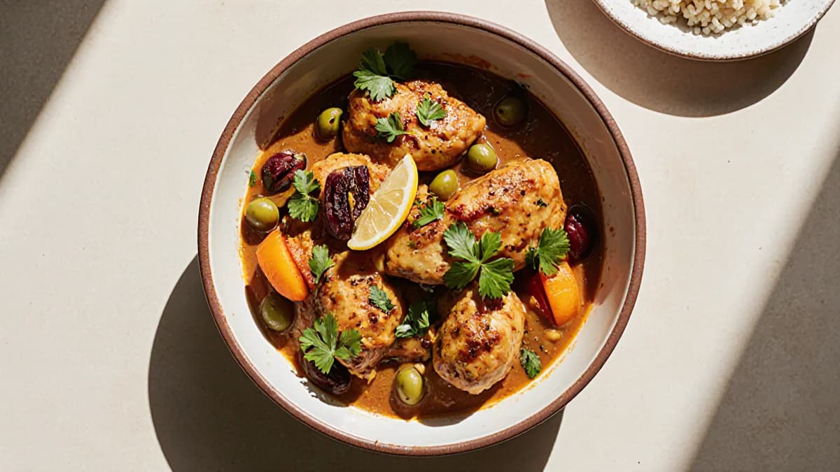 Moroccan Chicken Tagine