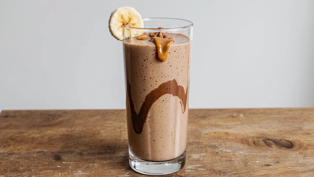 Peanut Butter Banana Protein Smoothie