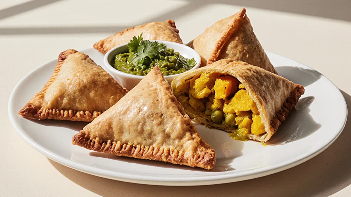 Baked Vegetable Samosas