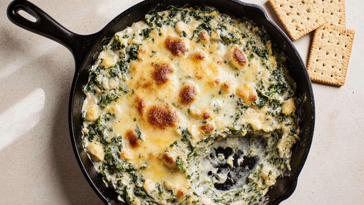 Baked Spinach Artichoke Dip