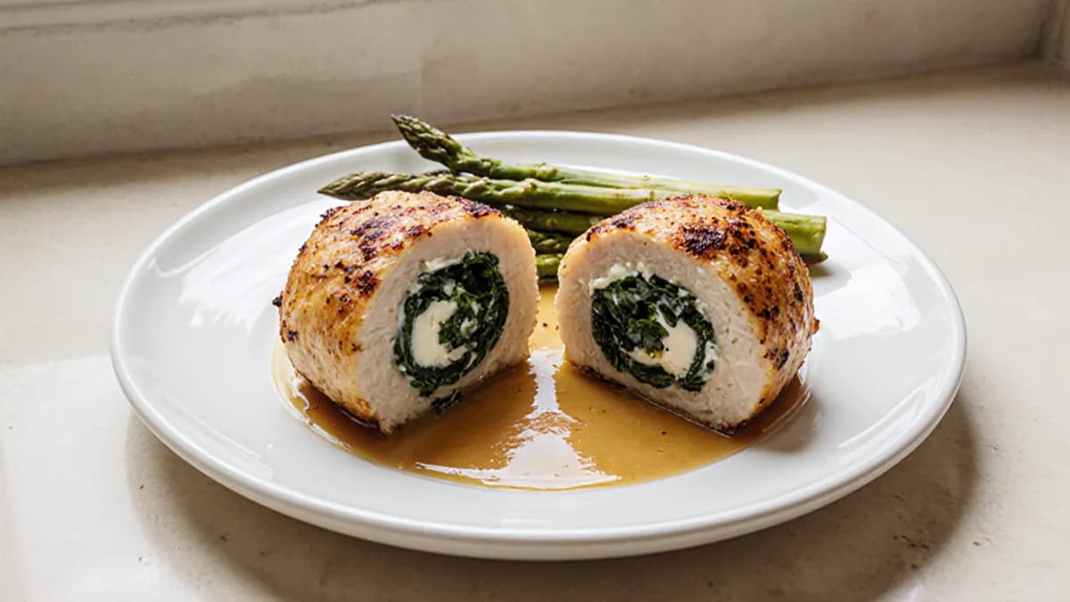 Spinach and Feta Stuffed Chicken