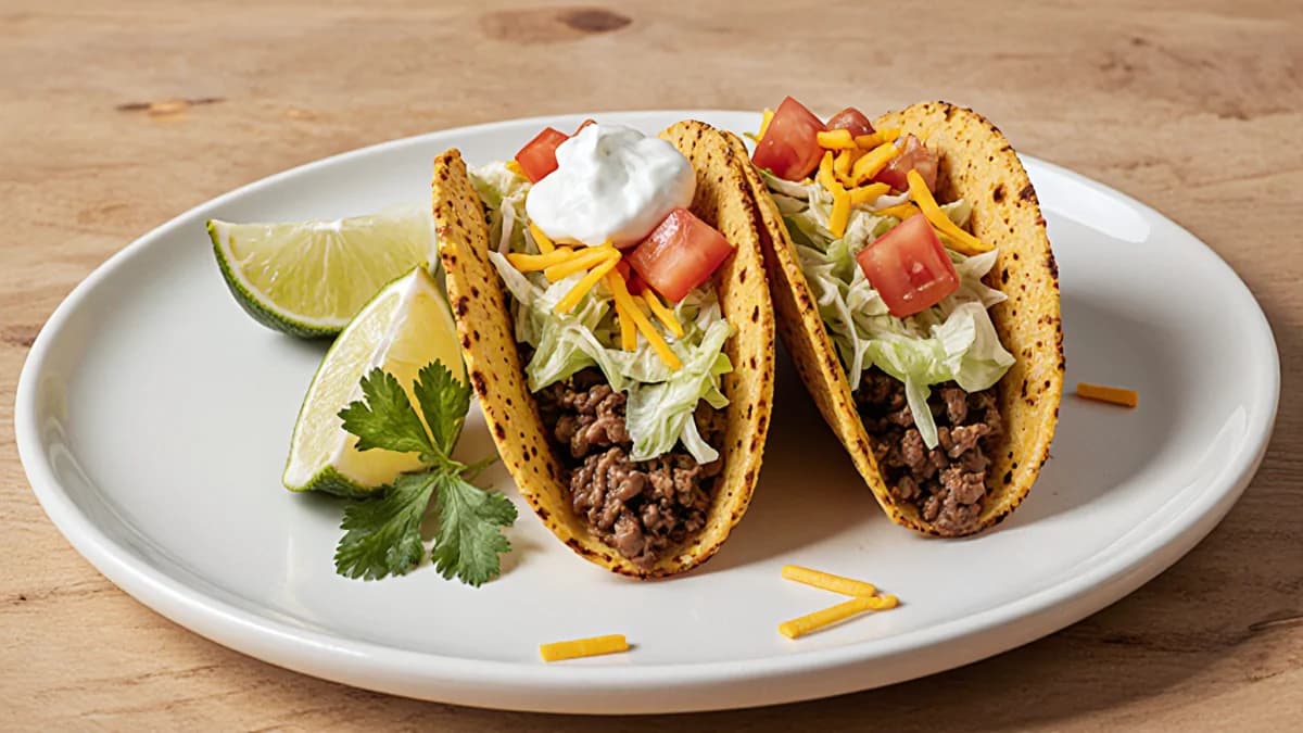 Classic Ground Beef Tacos