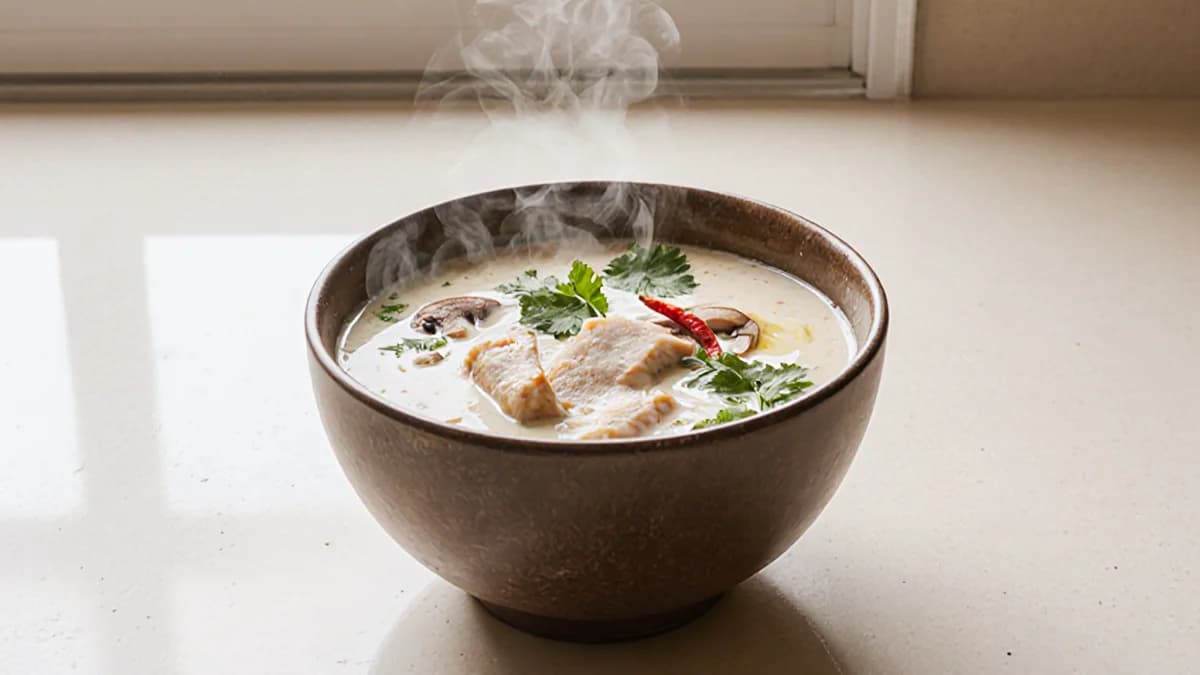 Thai Coconut Chicken Soup