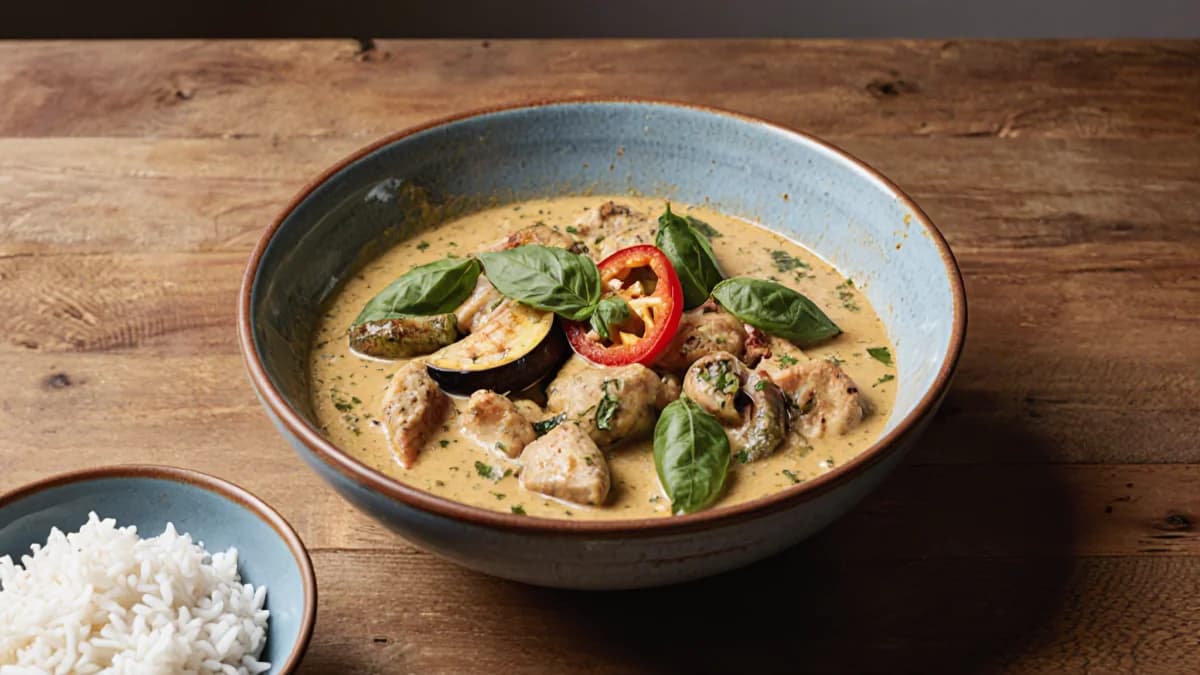 Thai Green Curry with Chicken