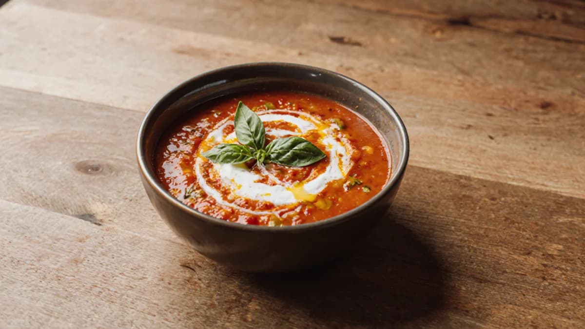 Creamy Tomato Basil Soup