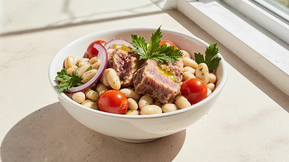 Italian Tuna and White Bean Salad